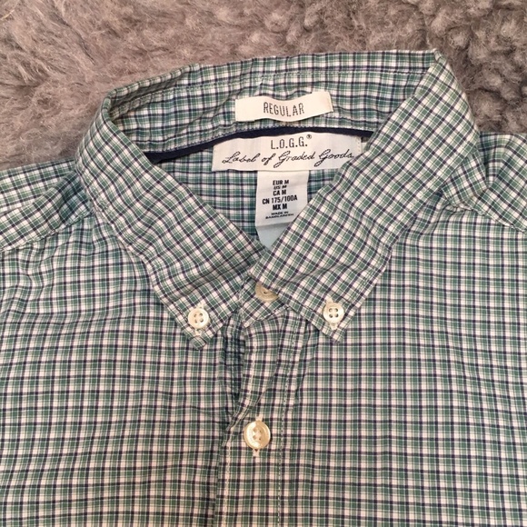 L.O.G.G. Shirts S29 Logg Label Of Graded Goods Hm Plaid Shirt